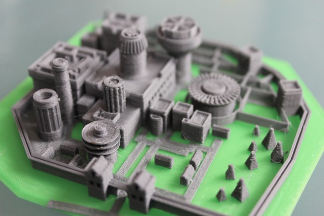 Winterfell 3D geprint