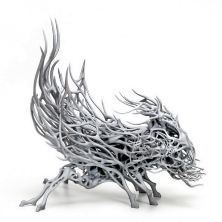 Nick Ervinck's 3D geprinte kunst