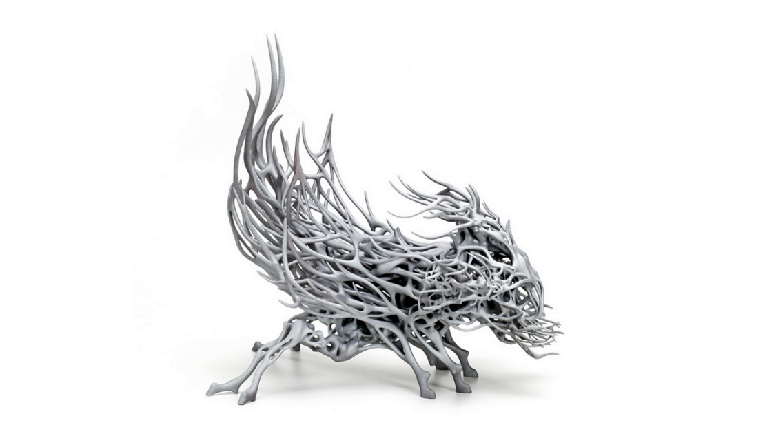 Nick Ervinck's 3D geprinte kunst