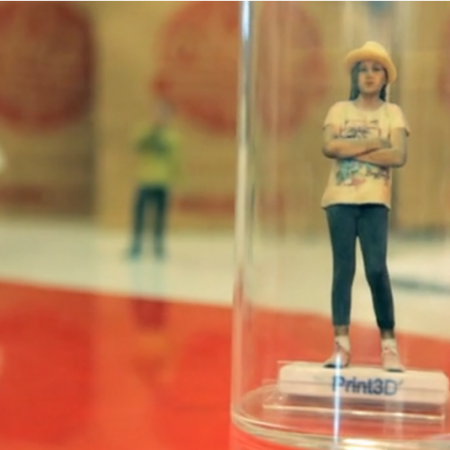 Coca-Cola 3D-geprint mini-me poppetje