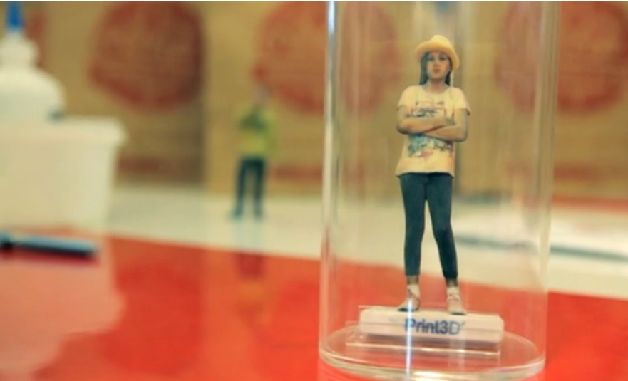 Coca-Cola 3D-geprint mini-me poppetje