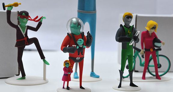 3D Action hero's 3Dwergen