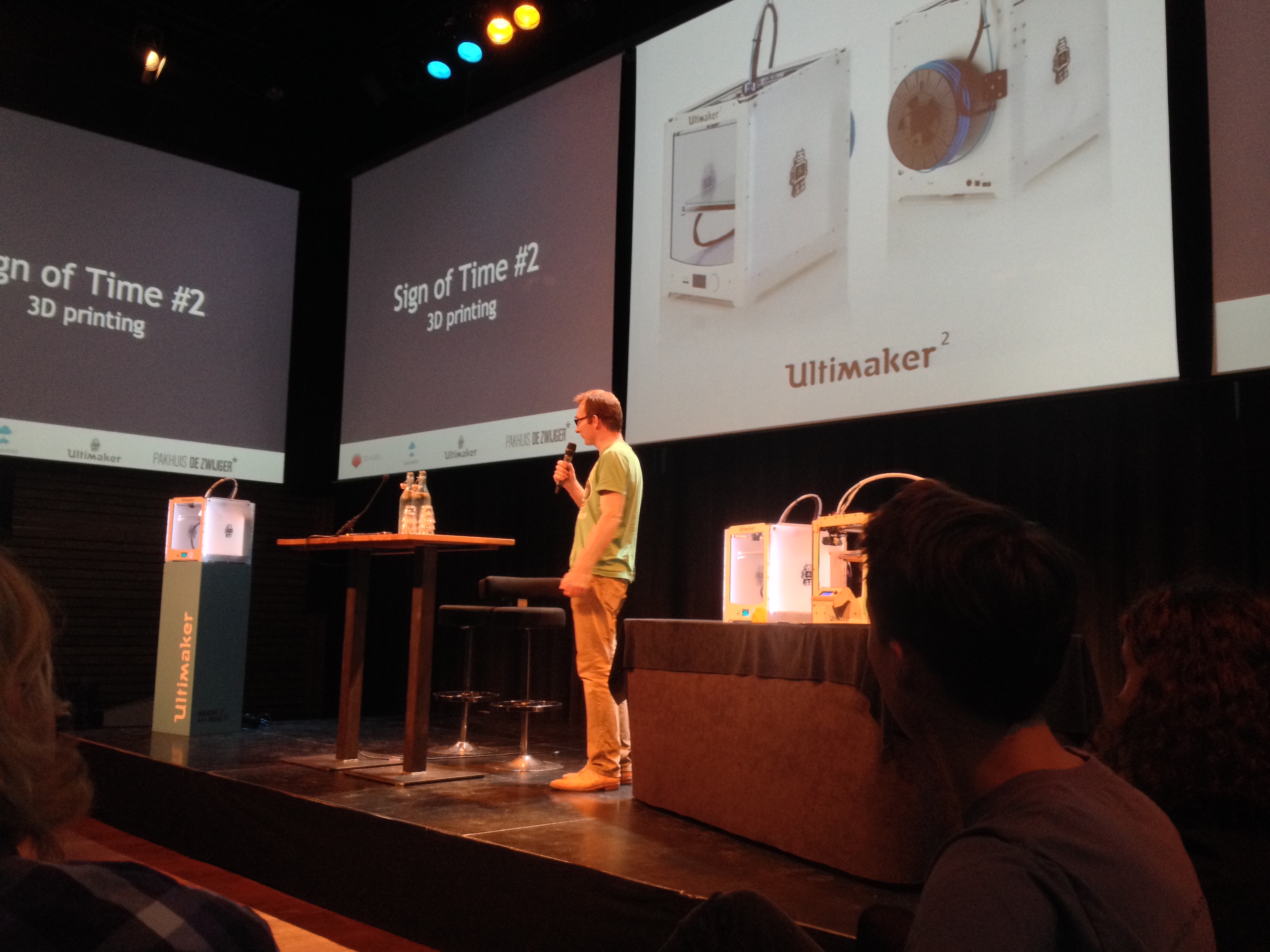 Siert Wijnia @ Pakhuis de Zwijger Ultimaker Launching Event