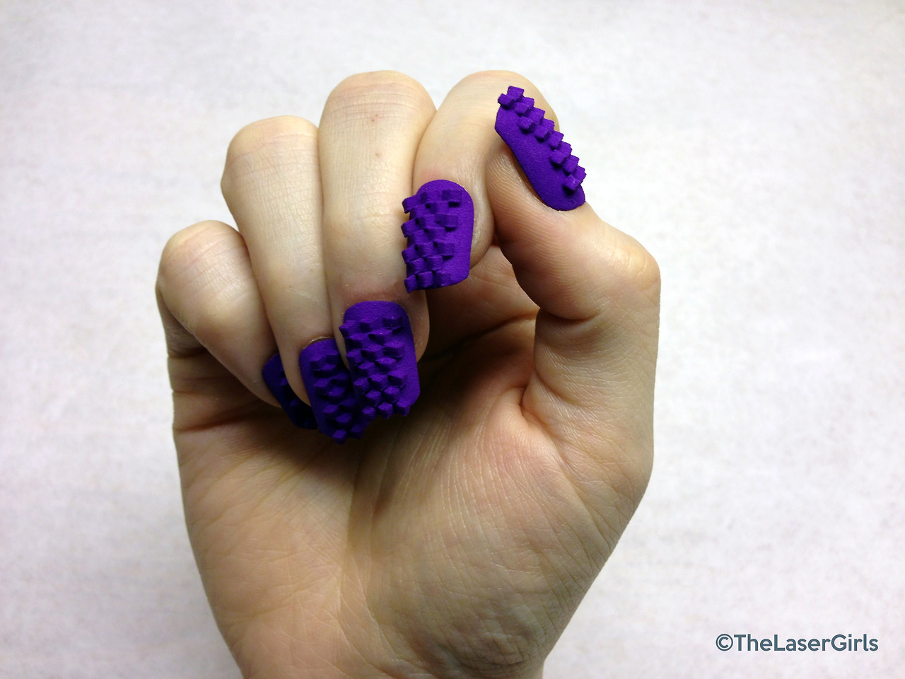 3D-printed nails